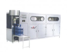 150桶/小时全自动大桶水灌装机（冲洗、灌装、封盖一体）